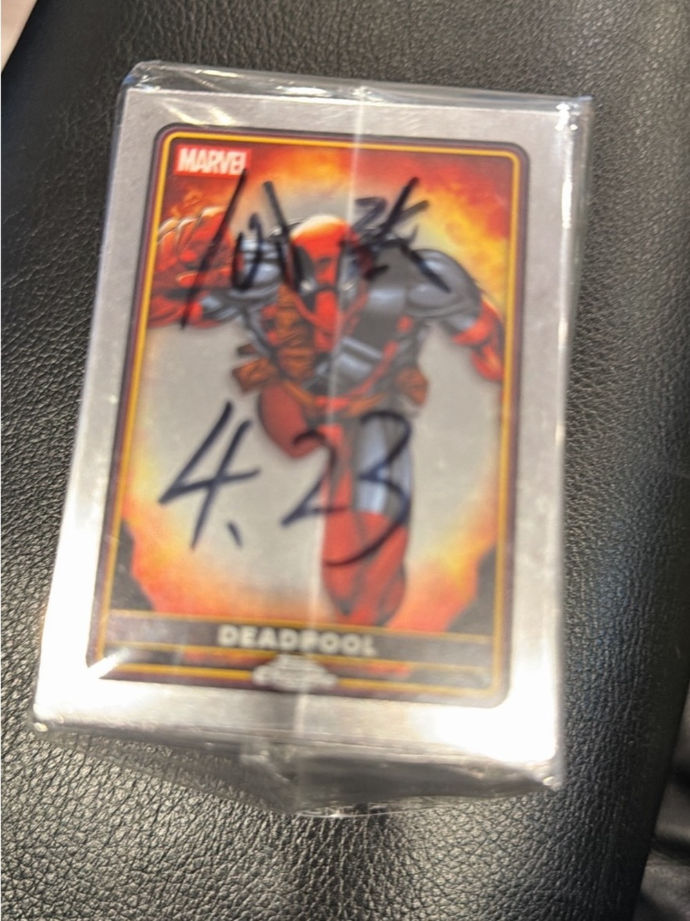 Marvel Deadpool vs Wolverine base set of 100